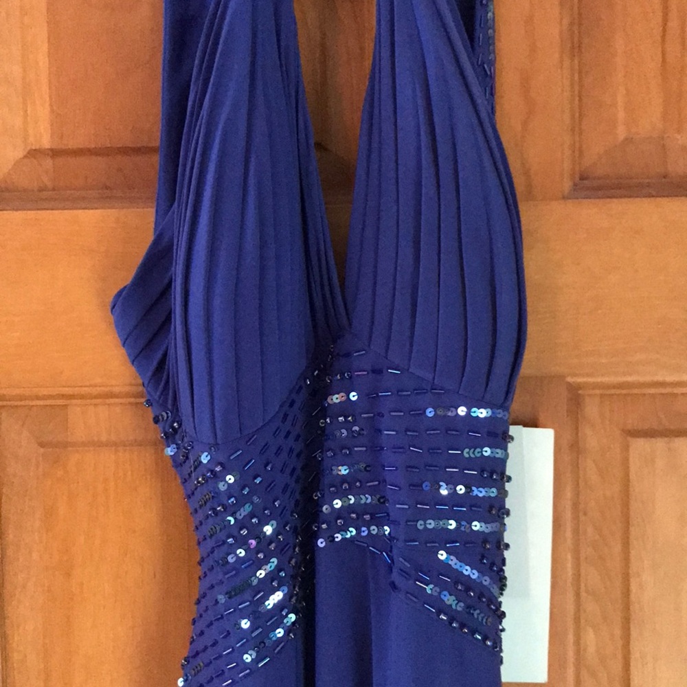 Evening gown, sequined